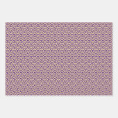 青海波パターン ラッピングペーパーシート (正面2)