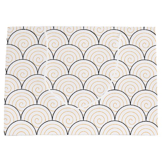 青海波 ラージペーパーバッグ (正面)