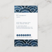 青海波 名刺 (裏面)