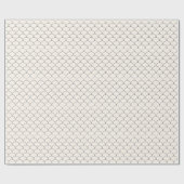 青海波 日本の波 ラッピングペーパー (フラット)