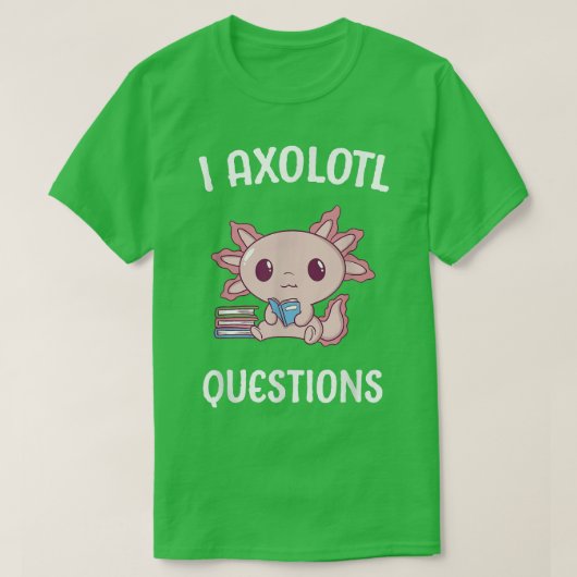 青海頼問題学校生のかわいい本を読む Tシャツ (デザイン正面)