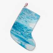 青海 スモールクリスマスストッキング (正面 (吊り時))