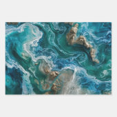 青海 ラッピングペーパーシート (正面3)