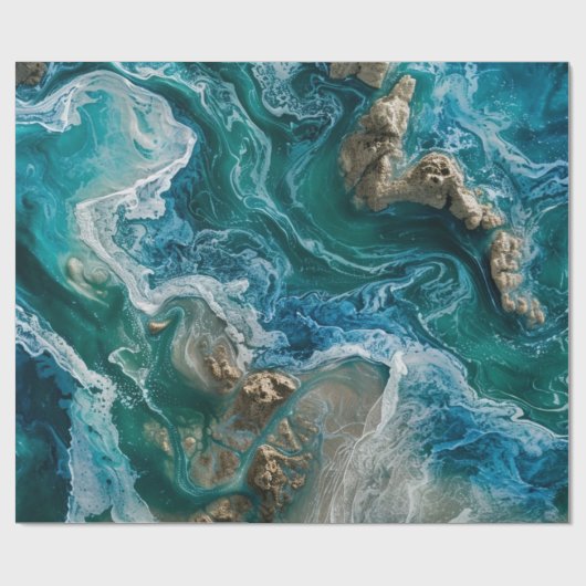 青海 ラッピングペーパー (フラット)