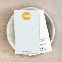 青淡い色のカスタマイズのロゴ