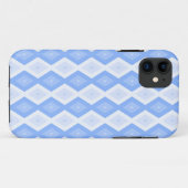 青淡い色のダイヤ Case-Mate iPhoneケース (裏面(横))