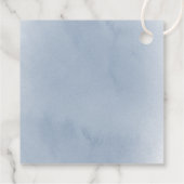 青淡い色のバラ結婚ズ フェイバータグ (裏面)