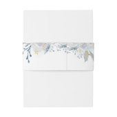 青淡い色のバラ結婚ズ 招待状ベリーバンド (裏面例)