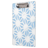 青淡い色の幾何模様 クリップボード (左)