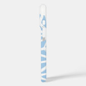 青淡い色の幾何模様 Case-Mate iPhoneケース (裏面 / 左)