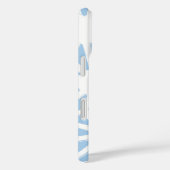 青淡い色の幾何模様 Case-Mate iPhoneケース (裏面 / 右)