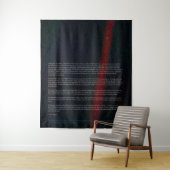 青淡い色の点 – Voyager 1 タペストリー (インサイチュ)