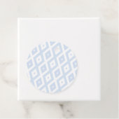 青淡い色の白ひし形 フェイバータグ (インサイチュ)