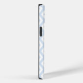 青淡い色の白ひし形 Case-Mate iPhoneケース (裏面 / 右)