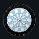 青淡い色の白黒 ダーツボード<br><div class="desc">青淡い色の色の白黒ダーツボード</div>