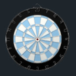 青淡い色の白黒 ダーツボード<br><div class="desc">青淡い色の色の白黒ダーツボード</div>
