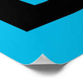 青淡い色の色 ポスター (角)