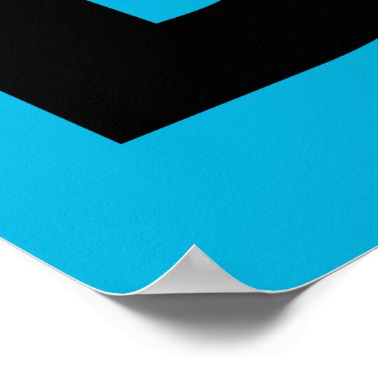 青淡い色の色 ポスター (角)