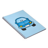 青漫画の車 ノートブック (右側)