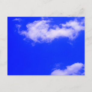 青澄ん空と白い雲 ポストカード