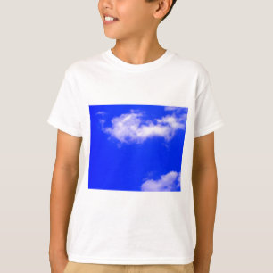 青澄ん空と白い雲 Tシャツ