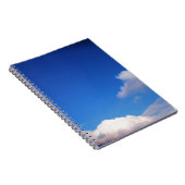 青澄ん空と白の雲 ノートブック (右側)