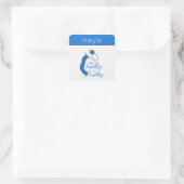 青澄んIニッ感じティー、ああ、そうニット スクエアシール (バッグ)