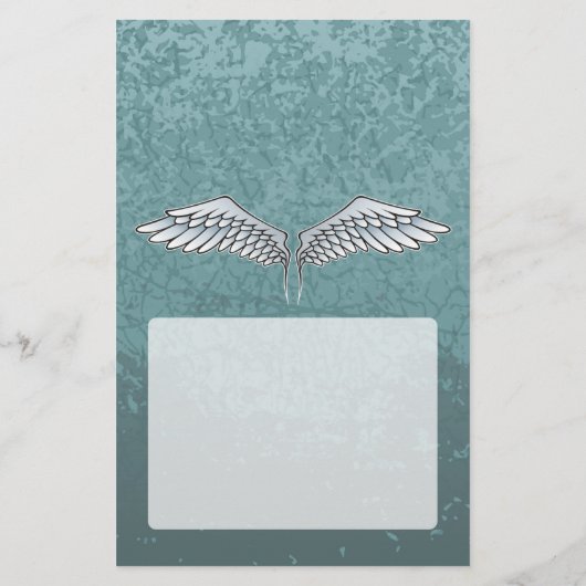 青灰色の翼 チラシ (裏面)