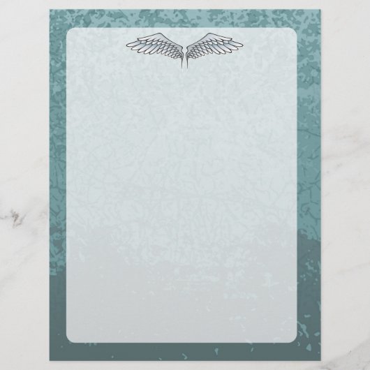 青灰色の翼 チラシ (正面)