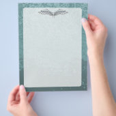 青灰色の翼 チラシ (手)