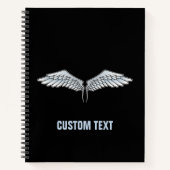 青灰色の翼 ノートブック (正面)
