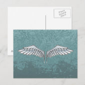 青灰色の翼 ポストカード (正面/裏面)