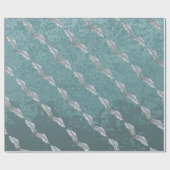 青灰色の翼 ラッピングペーパー (フラット)