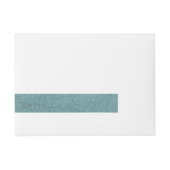 青灰色の翼 ラップアラウンド宛名ラベル (正面)