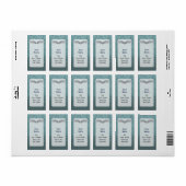 青灰色の翼 ラベル (フルシート)