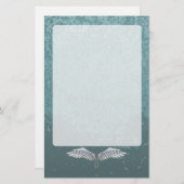 青灰色の翼 便箋 (正面/裏面)