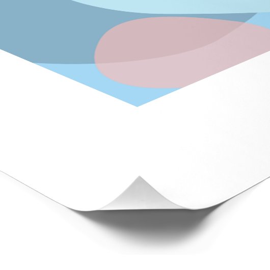 青灰色カメレオン ポスター (コーナー)