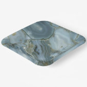 青灰色大理石帶金脈 ペーパープレート (傾斜あり)