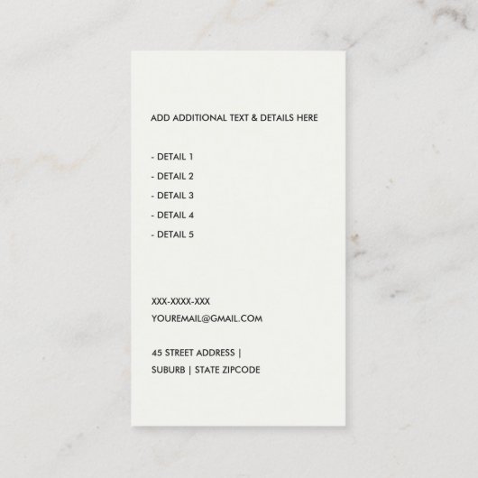 青灰色計算コモダンインアイコン会計 名刺 (裏面)