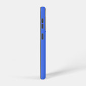 青無地の色 SAMSUNG GALAXYケース (右側面)
