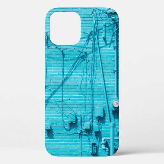 青煉瓦壁電気メータ Case-Mate iPhoneケース (裏面)