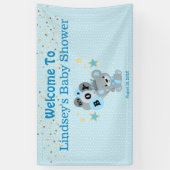 青熊の王の子だ 横断幕 (縦)