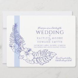 青熱帯リース結婚ズ 招待状