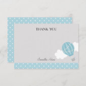 青熱気球サンキューカード サンキューカード (正面/裏面)