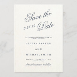 青牡丹の結婚式の日付を保存 セーブザデート