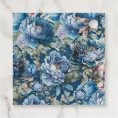 青牡丹の花柄ハッピーマザーズデイ フェイバータグ (裏面)