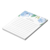 青牡丹 |線パーソナライズされた付 ノートパッド (回転)