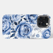 青牡丹 iPhoneケース (裏面横)
