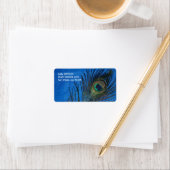 青独身の孔雀 ラベル (インサイチュ)