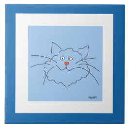 青猫お洒落陶磁器タイル タイル